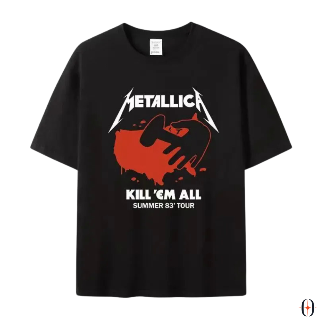 Camiseta Metallica 1983